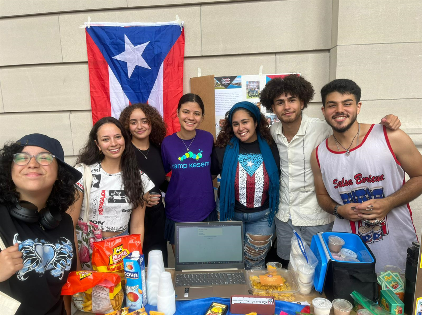 Despierta Boricua Yale student organization gathering - Puerto Rican cultural celebration at Yale University